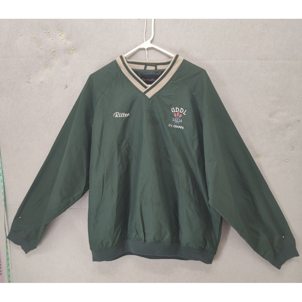 Vintage UDDL C-1 Champs Jacket Mens Large Windbreaker Ultra Club NCAA Basketball